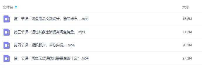 闲鱼无货源项目，月入6000+操作视频教程-课程网