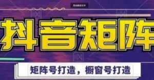 高鹏圈《抖音带货矩阵项目》起号成功率100%,出单率100%!-课程网