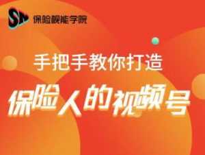 保险视能学院:手把手教你打造保险人的视频号【视频课程】-课程网