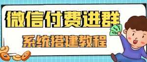 外面卖1000的红极一时的9.9元微信付费入群系统:小白一学就会(源码+教程)-课程网