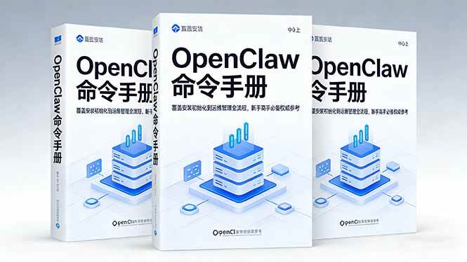 （17695期）OpenClaw命令手册：覆盖安装初始化到运维管理全流程，新手高手必备权威参考-课程网