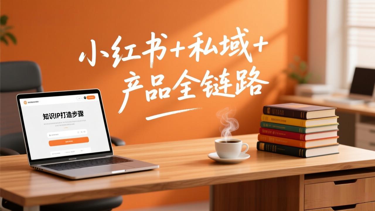 个人IP系统变现课2026，小红书+私域+产品全链路，手把手教你打造年入百万的知识IP-课程网