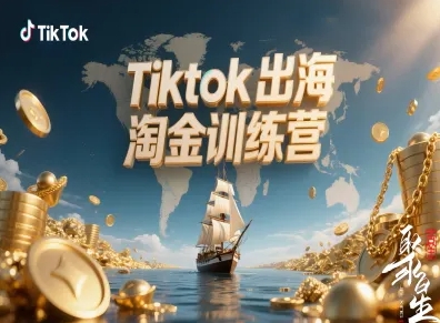 Tiktok出海淘金训练营，跨境电商TK实战变现-课程网