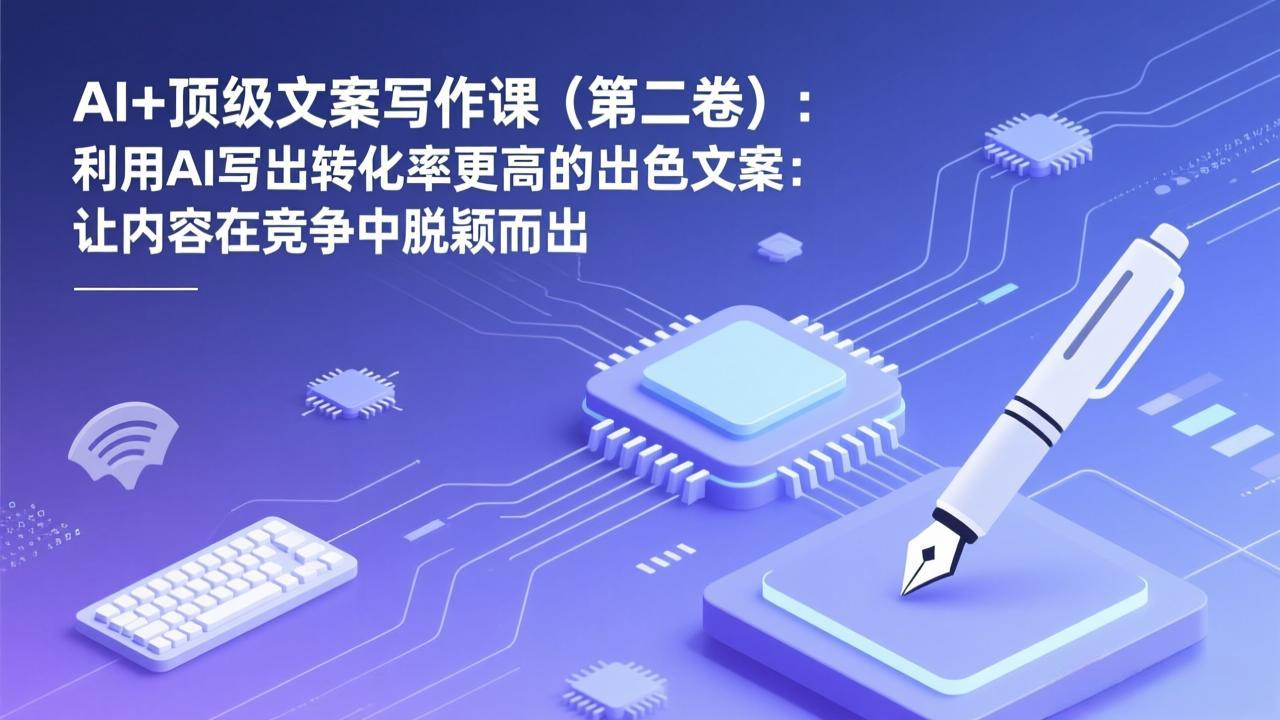 AI+顶级文案写作课(第二卷-课程网