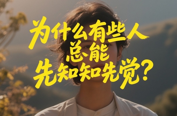 付费文章：为什么有些人总能先知先觉？-课程网