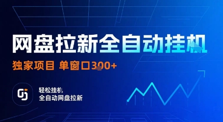 网盘拉新全自动挂G，独家技术，操作简单，自动完成拉新任务，单窗口3张【揭秘】-课程网