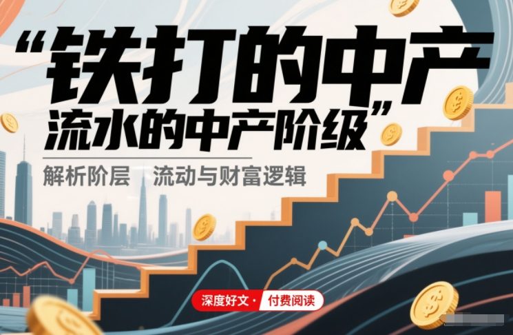 付费文章：铁打的中产，流水的中产阶级-课程网