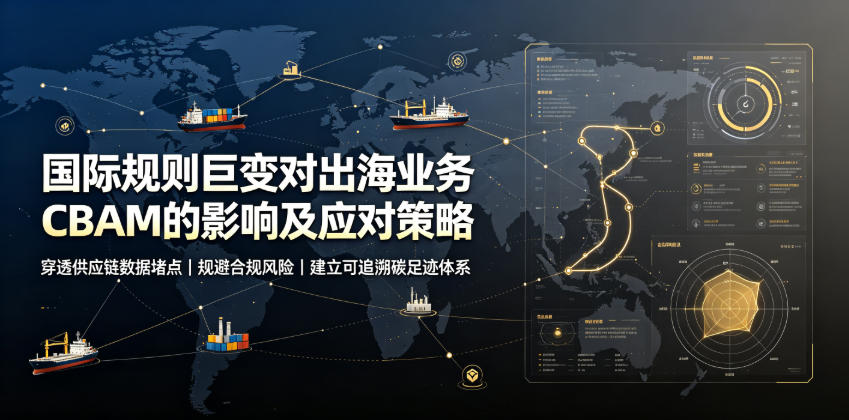 国际规则巨变对出海业务CBAM的影响及应对策略，帮助企业穿透供应链数据堵点，规避合规风险-课程网