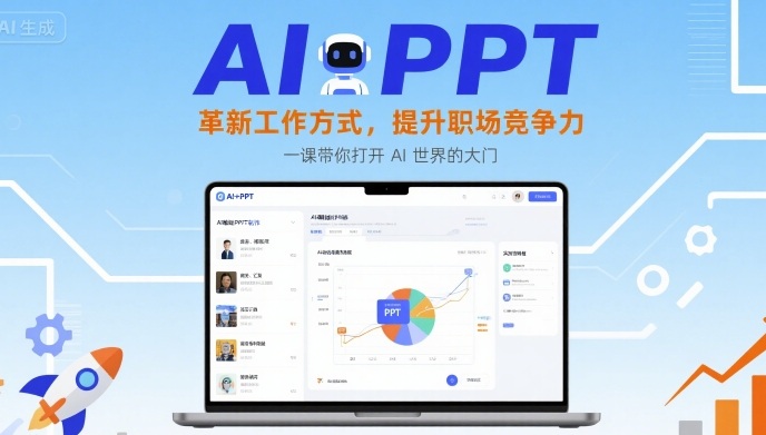 AI+PPT：革新工作方式，提升职场竞争力，一课带你打开 AI 世界的大门-课程网