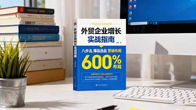 外贸企业增长实战指南，八步法、爆品选品、营销布局，业绩增长300%-课程网