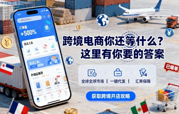 跨境电商你还等什么？这里有你要的答案【音频课】-课程网