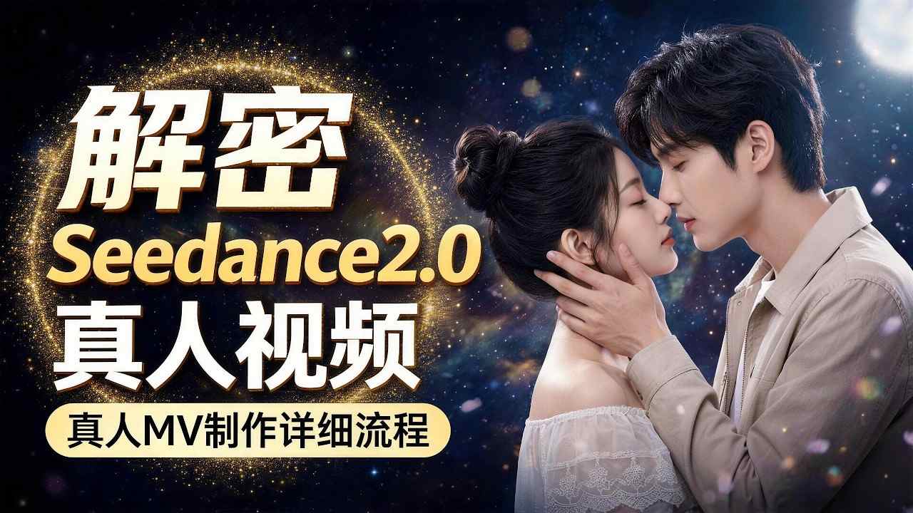 Seedance 2.0解密教程：零基础制作真人MV全流程-课程网
