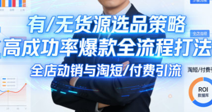 子鹏讲电商·淘宝私家班(更新2026)-课程网