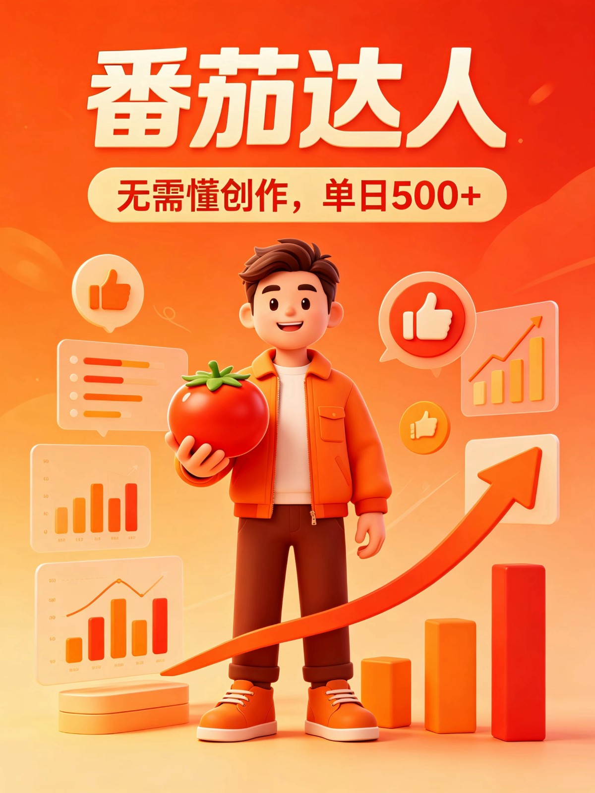 番茄小说达人全自动变现，普通人轻松日入500+-课程网