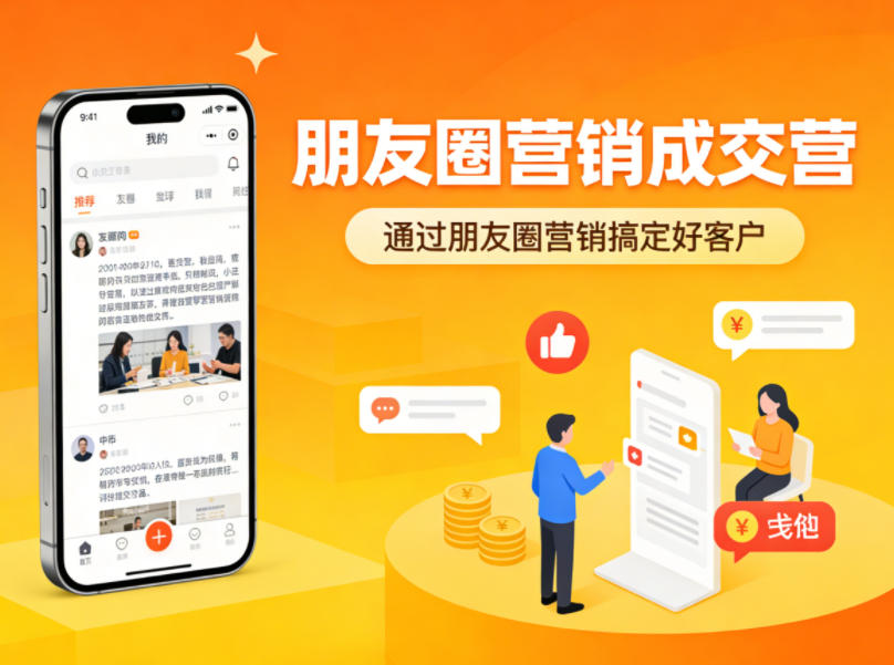 朋友圈营销成交营，通过朋友圈营销来搞定好客户-课程网