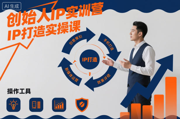 创始人IP实训营，IP打造实操课-课程网