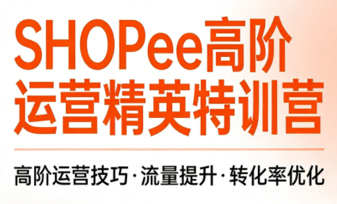 梦凡老师·Shopee虾皮高阶运营课程-课程网