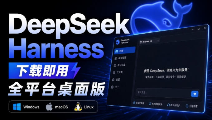 Github上近20万Stars，Harness现在可以双击运行使用了，Harness全平台桌面版-课程网