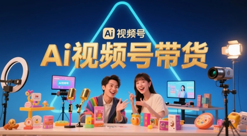 风口已至！AI视频号带货轻松月入过1W，99%的普通人却卡在内容制作门槛-课程网