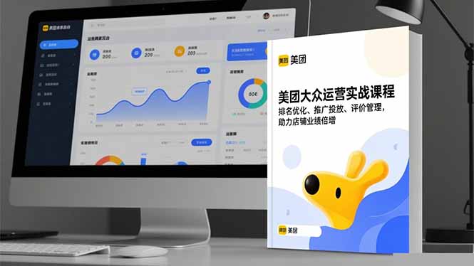 美团大众运营实战课程，排名优化、推广投放、评价管理，助力店铺业绩倍增-课程网