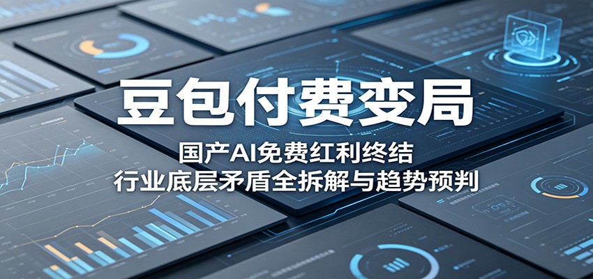 豆包付费变局：国产AI免费红利终结，行业底层矛盾全拆解与趋势预判-课程网
