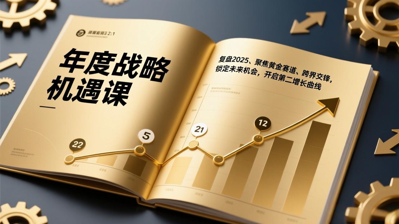 年度战略机遇课，复盘2025、聚焦黄金赛道、跨界交锋，锁定未来机会，开启第二增长曲线-课程网
