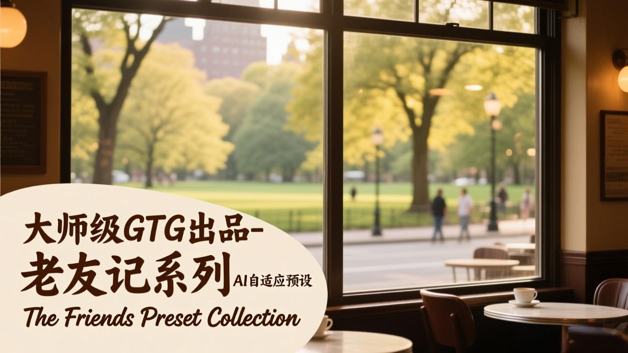 大师级GTG出品-老友记系列AI自适应预设The Friends Preset Collection-课程网