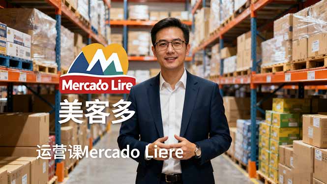 2025美客多Mercado Libre运营课：账号注册/产品上传/促销活动/自发货模式-课程网
