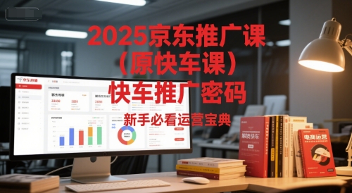 2025京东推广课（原快车课）解锁京东快车推广密码，新手必看运营宝典-课程网
