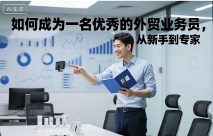 如何成为一名优秀的外贸业务员，从新手到专家-课程网